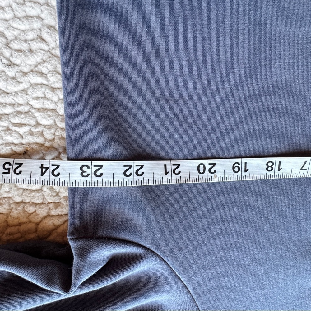 HAVEN WELL WITHIN, XL, BLUE, Dress with 3/4 sleeves, 92% cotton, casual. - Picture 10 of 11